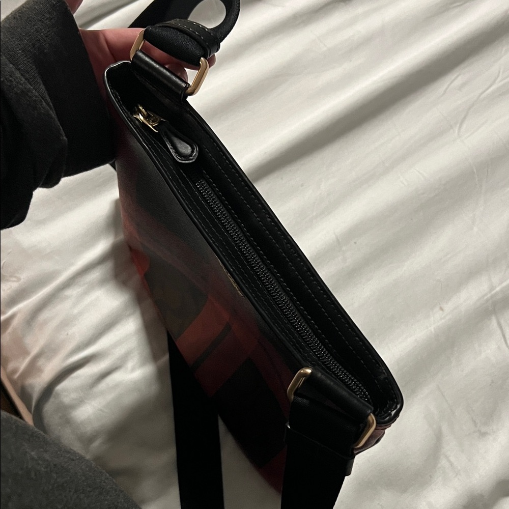 Coach Red and Black Crossbody Bag - Picture 9 of 9